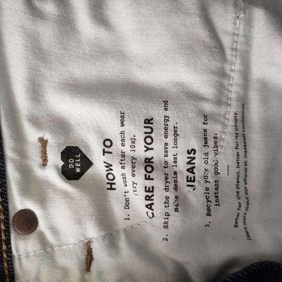 26P Madewell Jeans - Picture 11 of 12